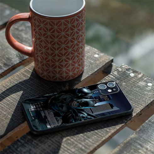 DC Comics Batman Dark Knight Comic Art Action Pose iPhone 11 Skin