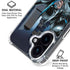 DC Comics Batman Dark Knight Comic Art Action Pose iPhone 16 MagSafe Case