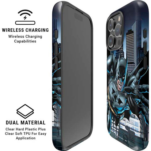 DC Comics Batman Dark Knight Comic Art Action Pose iPhone 16 Pro Magsafe Impact Case