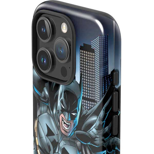 DC Comics Batman Dark Knight Comic Art Action Pose iPhone 16 Pro Max Impact Case