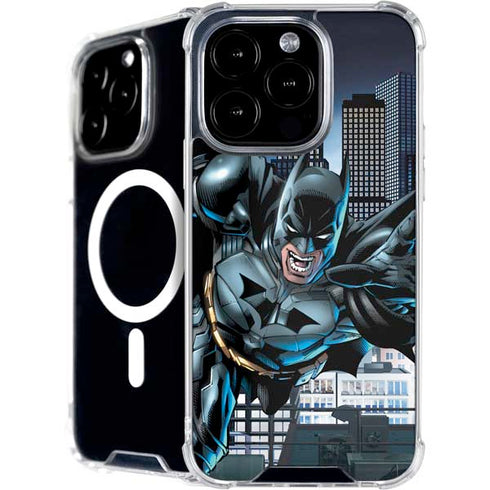DC Comics Batman Dark Knight Comic Art Action Pose iPhone 16 Pro Max MagSafe Case
