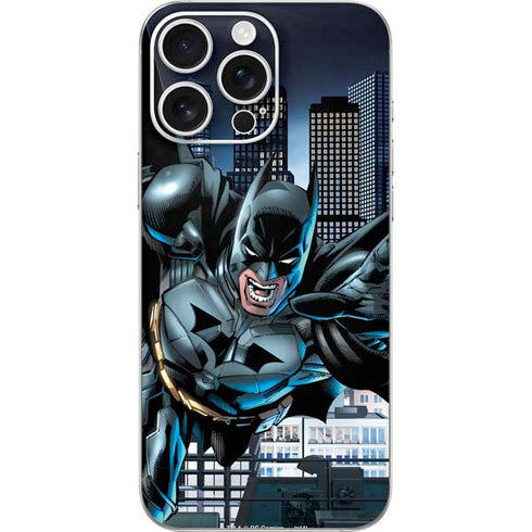 DC Comics Batman Dark Knight Comic Art Action Pose iPhone 16 Pro Max Skin