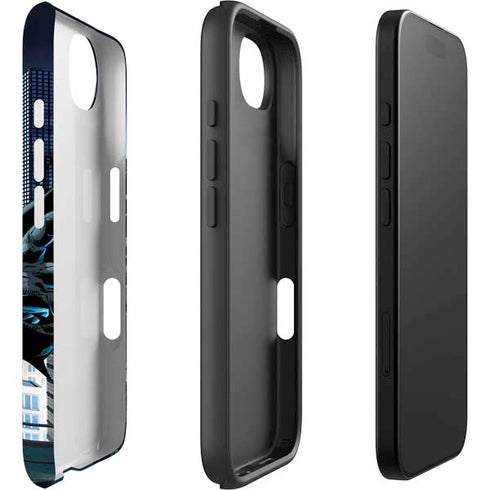 DC Comics Batman Dark Knight Comic Art Action Pose iPhone 16e Impact Case