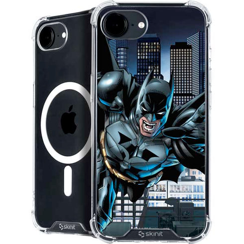 DC Comics Batman Dark Knight Comic Art Action Pose iPhone 16e MagSafe Case