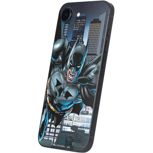 DC Comics Batman Dark Knight Comic Art Action Pose iPhone 16e Skin