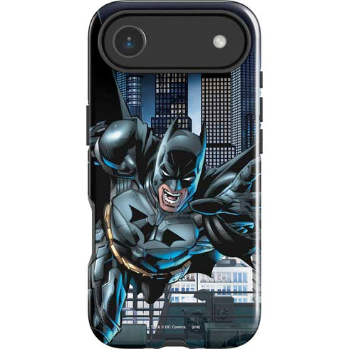 DC Comics Batman Dark Knight Comic Art Action Pose iPhone 17 Air Impact Case