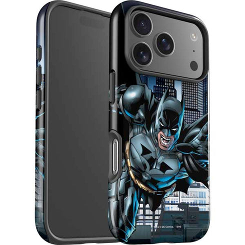 DC Comics Batman Dark Knight Comic Art Action Pose iPhone 17 Pro Impact Case