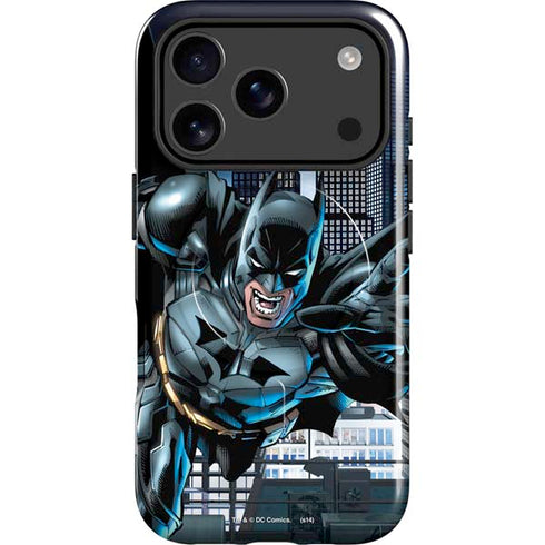 DC Comics Batman Dark Knight Comic Art Action Pose iPhone 17 Pro Max Magsafe Impact Case