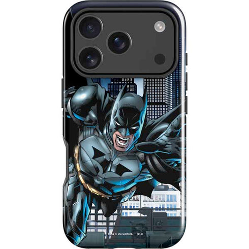 DC Comics Batman Dark Knight Comic Art Action Pose iPhone 18 Pro Max Impact Case