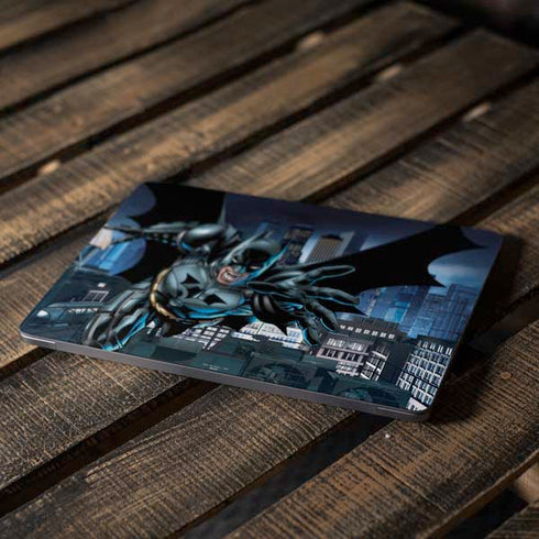 DC Comics Batman Dark Knight Comic Art Action Pose Apple MacBook Air Skin