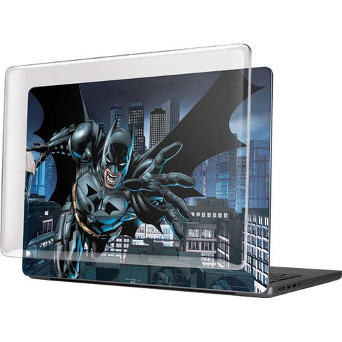 DC Comics Batman Dark Knight Comic Art Action Pose MacBook Pro 14in (2021-24) Case plus Skin