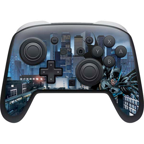 DC Comics Batman Dark Knight Comic Art Action Pose Nintendo Switch 2 (2025) Pro Controller Skin