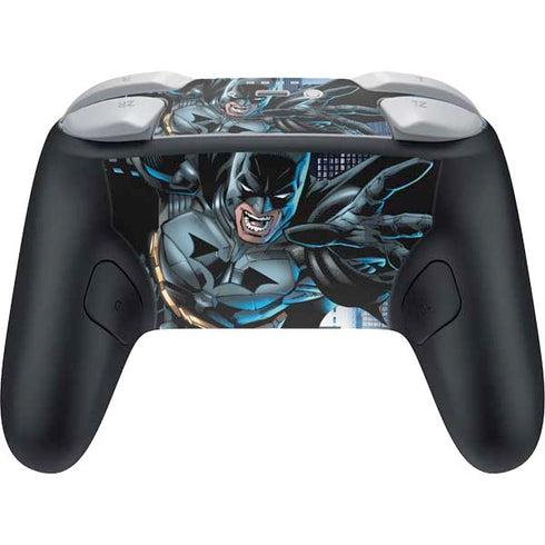 DC Comics Batman Dark Knight Comic Art Action Pose Nintendo Switch 2 (2025) Pro Controller Skin
