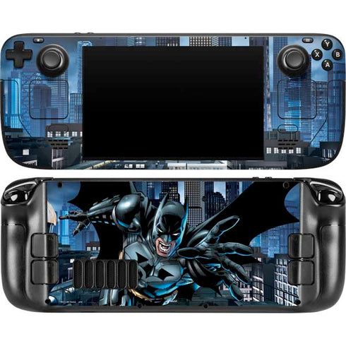 DC Comics Batman Dark Knight Comic Art Action Pose Steam Deck Handheld Gaming Computer OLED Skin
