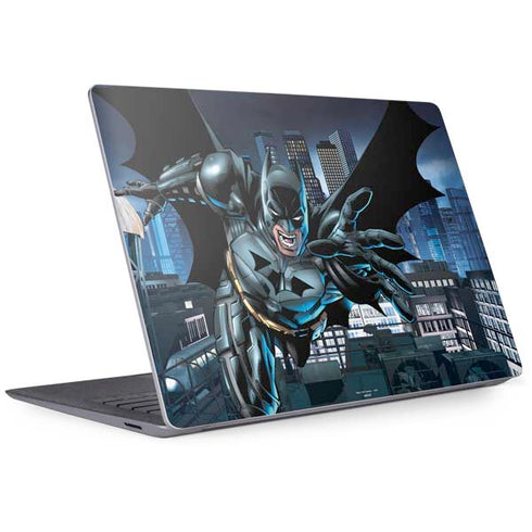 DC Comics Batman Dark Knight Comic Art Action Pose Surface Laptop 3 13.5in Skin