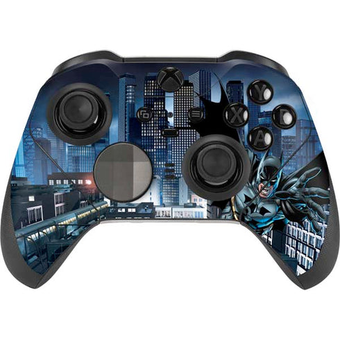 DC Comics Batman Dark Knight Comic Art Action Pose Xbox Elite Wireless Controller Series 2 Skin