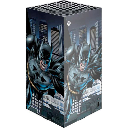 DC Comics Batman Dark Knight Comic Art Action Pose XBox Series X Digital Edition Console Skin