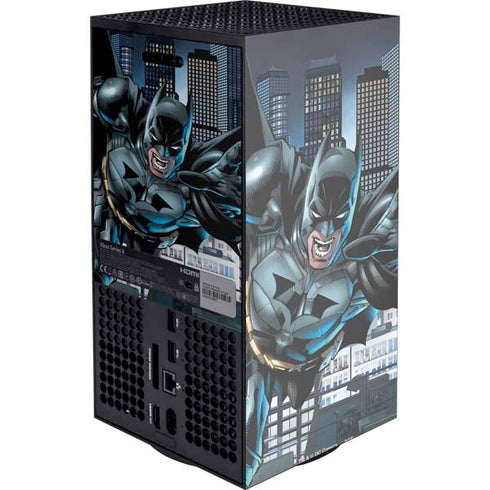 DC Comics Batman Dark Knight Comic Art Action Pose XBox Series X Digital Edition Console Skin