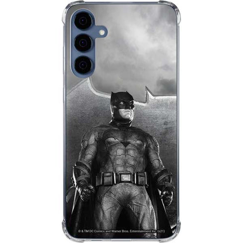 The Justice League (2017) Batman Poster Galaxy A35 5G Clear Case