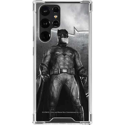 The Justice League (2017) Batman Poster Galaxy S23 Ultra Clear Case
