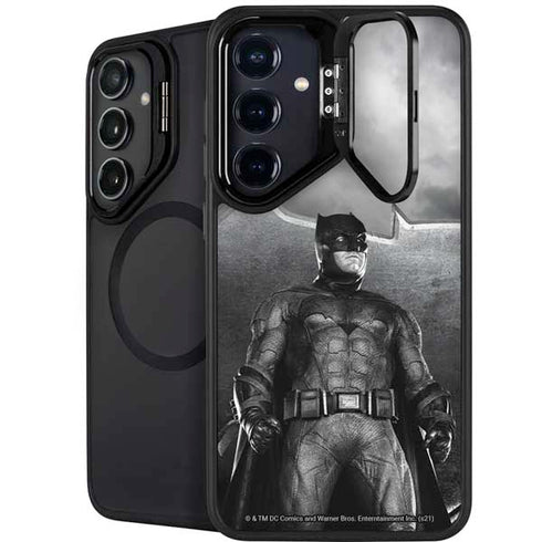 The Justice League (2017) Batman Poster Galaxy S24 Plus Kickstand Case