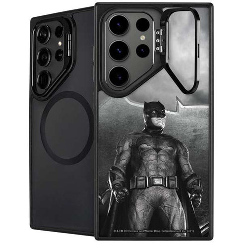 The Justice League (2017) Batman Poster Galaxy S25 Ultra Kickstand Case