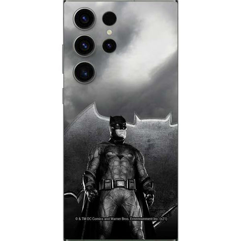 The Justice League (2017) Batman Poster Galaxy S25 Ultra Skin