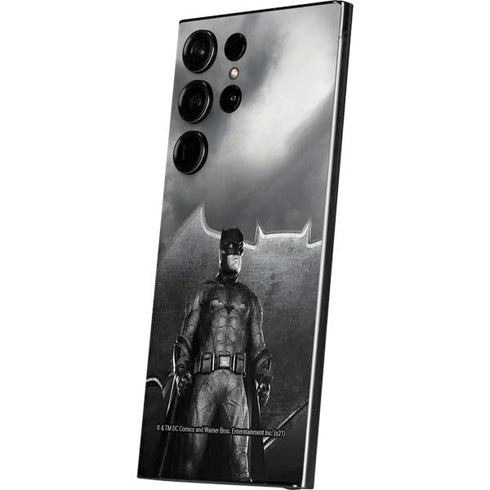 The Justice League (2017) Batman Poster Galaxy S25 Ultra Skin