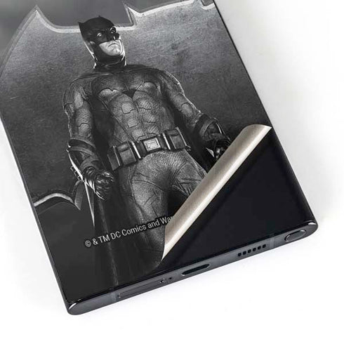 The Justice League (2017) Batman Poster Galaxy S24 Ultra Skin