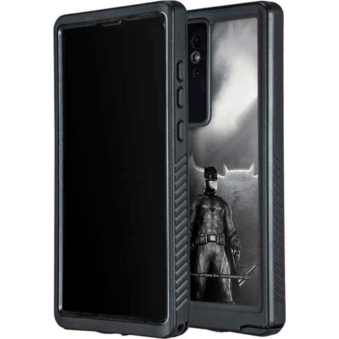 The Justice League (2017) Batman Poster Galaxy S24 Ultra Waterproof Case