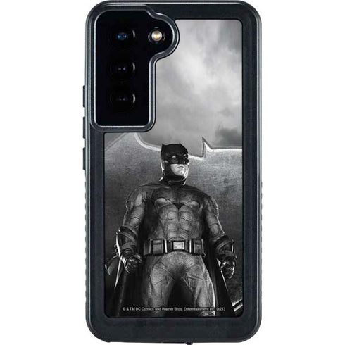 The Justice League (2017) Batman Poster Galaxy S24 Waterproof Case