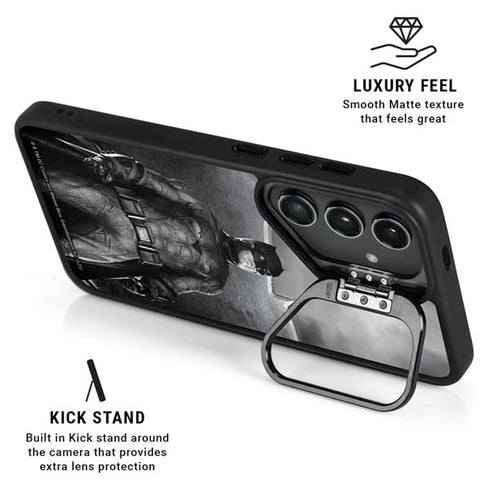 The Justice League (2017) Batman Poster Galaxy S25 FE Kickstand Case