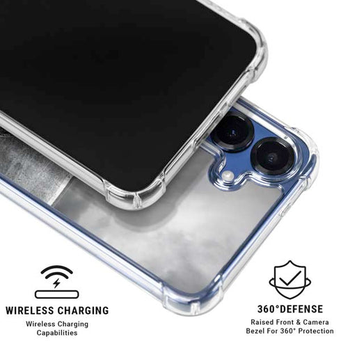 The Justice League (2017) Batman Poster Galaxy S25 Plus Clear Case