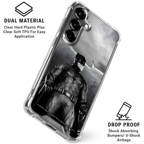 The Justice League (2017) Batman Poster Galaxy S26 Plus Clear Case