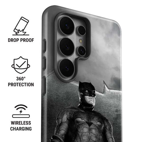 The Justice League (2017) Batman Poster Galaxy S26 Ultra Impact Case