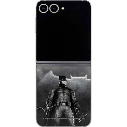 The Justice League (2017) Batman Poster Galaxy Z Flip6 Skin