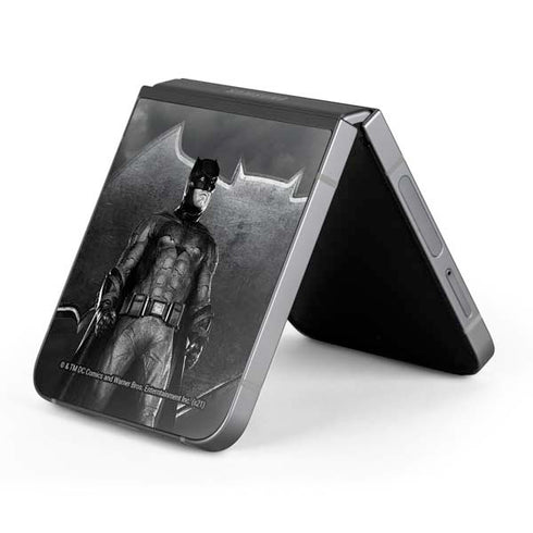 The Justice League (2017) Batman Poster Galaxy Z Flip6 Skin