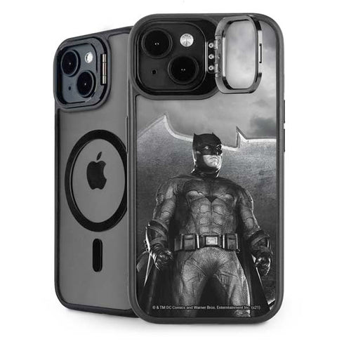 The Justice League (2017) Batman Poster iPhone 14 Plus Kickstand Case