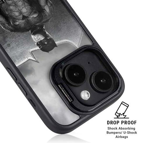 The Justice League (2017) Batman Poster iPhone 14 Plus Kickstand Case