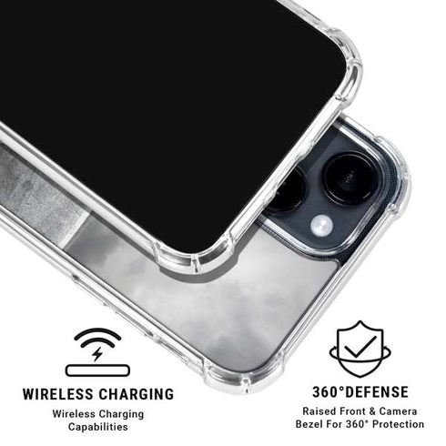 The Justice League (2017) Batman Poster iPhone 15 Clear Case