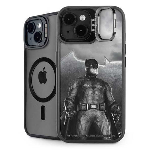 The Justice League (2017) Batman Poster iPhone 15 Kickstand Case