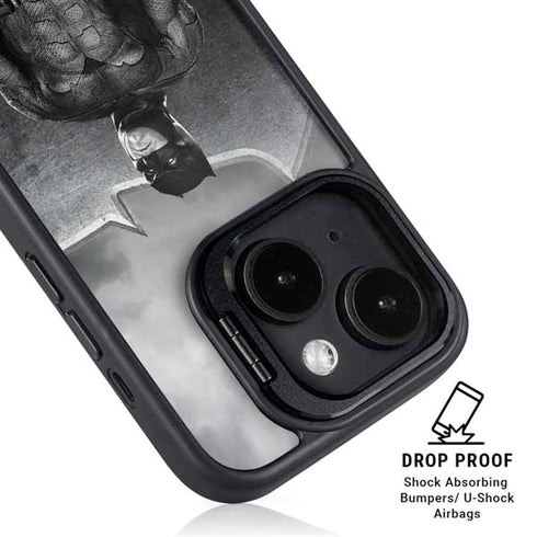 The Justice League (2017) Batman Poster iPhone 15 Kickstand Case