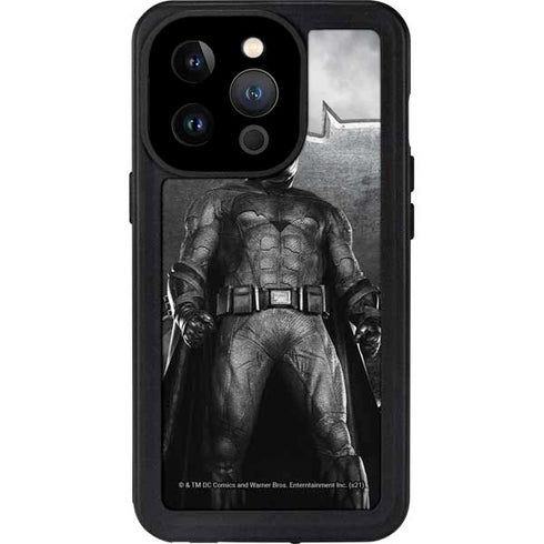 The Justice League (2017) Batman Poster iPhone 15 Pro Waterproof Case