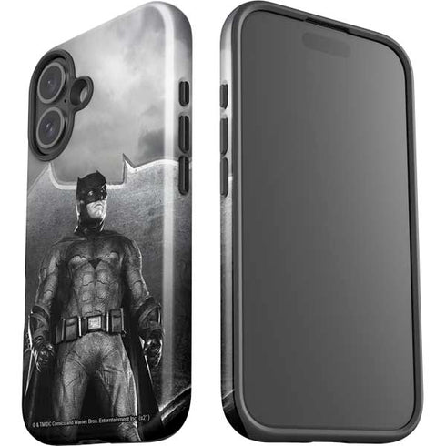 The Justice League (2017) Batman Poster iPhone 16 Impact Case