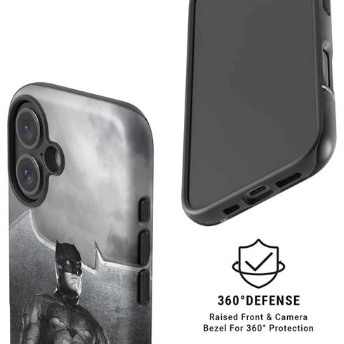 The Justice League (2017) Batman Poster iPhone 16 Magsafe Impact Case