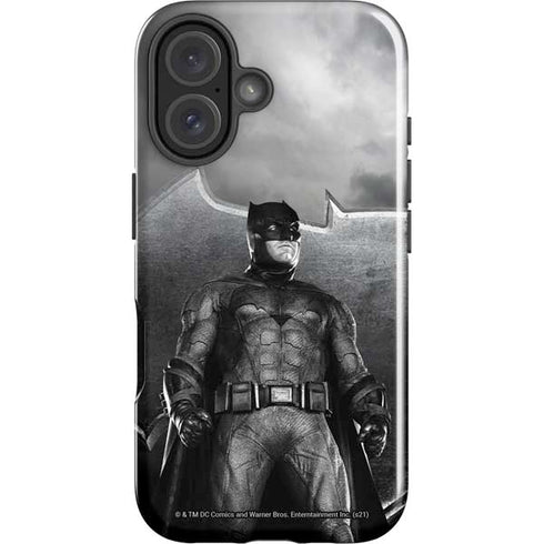 The Justice League (2017) Batman Poster iPhone 16 Plus Impact Case