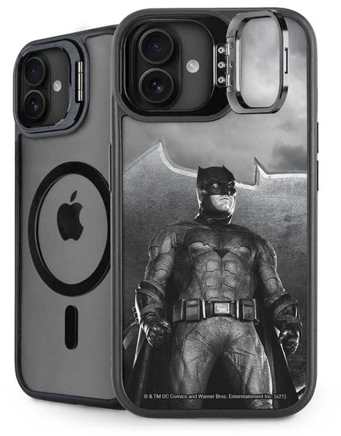 The Justice League (2017) Batman Poster iPhone 16 Plus Kickstand Case