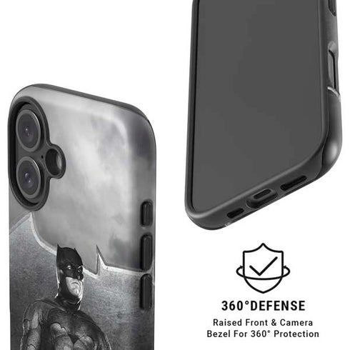 The Justice League (2017) Batman Poster iPhone 16 Plus Magsafe Impact Case