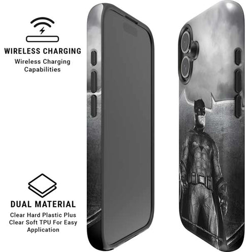 The Justice League (2017) Batman Poster iPhone 16 Plus Magsafe Impact Case