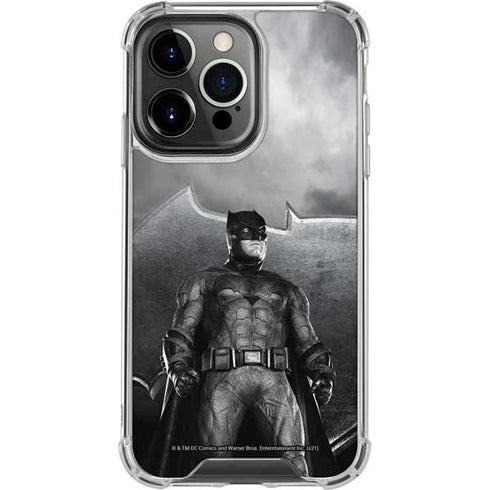 The Justice League (2017) Batman Poster iPhone 16 Pro Clear Case